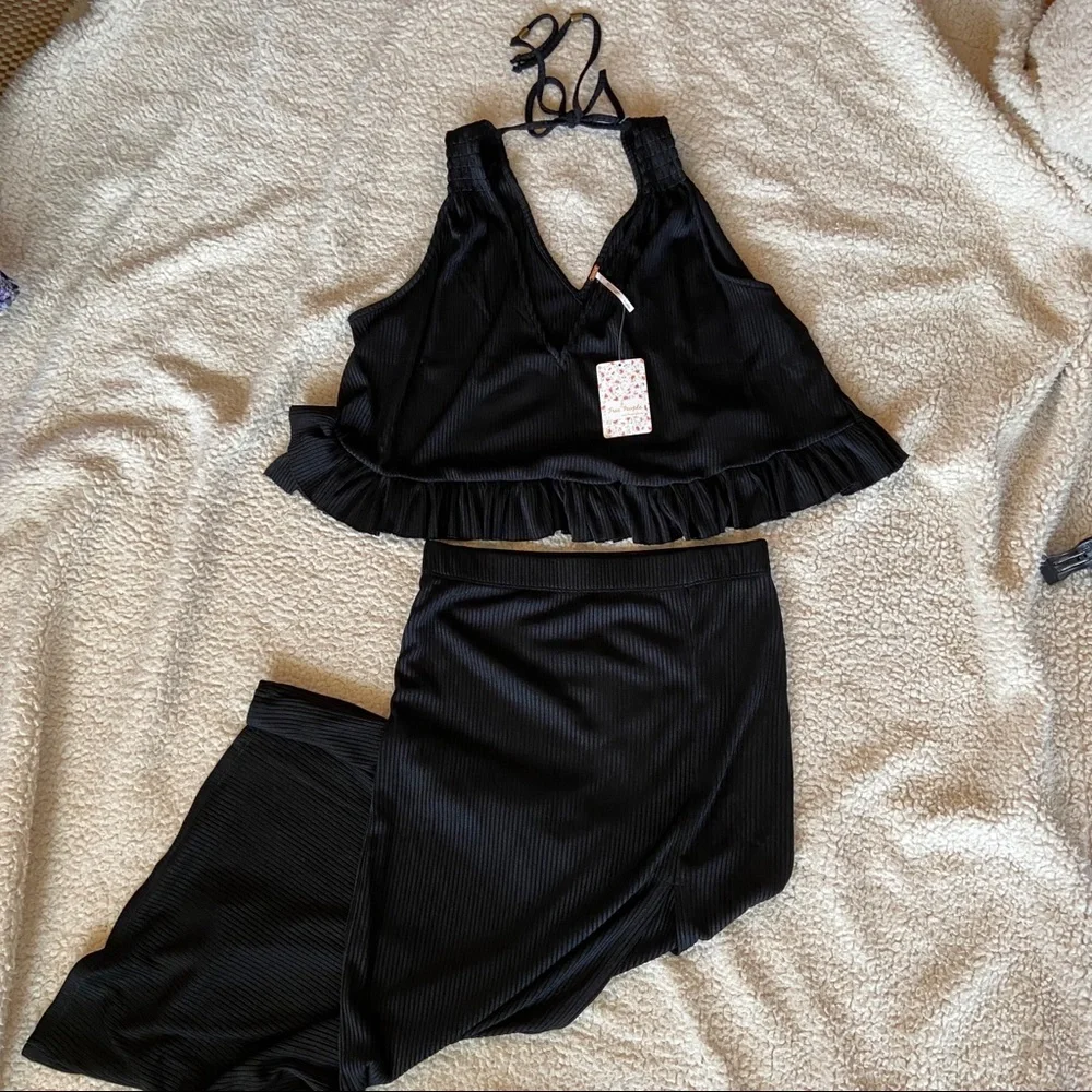 NWT Free People 2 pc Skirt Set, Small - Picture 5 of 8